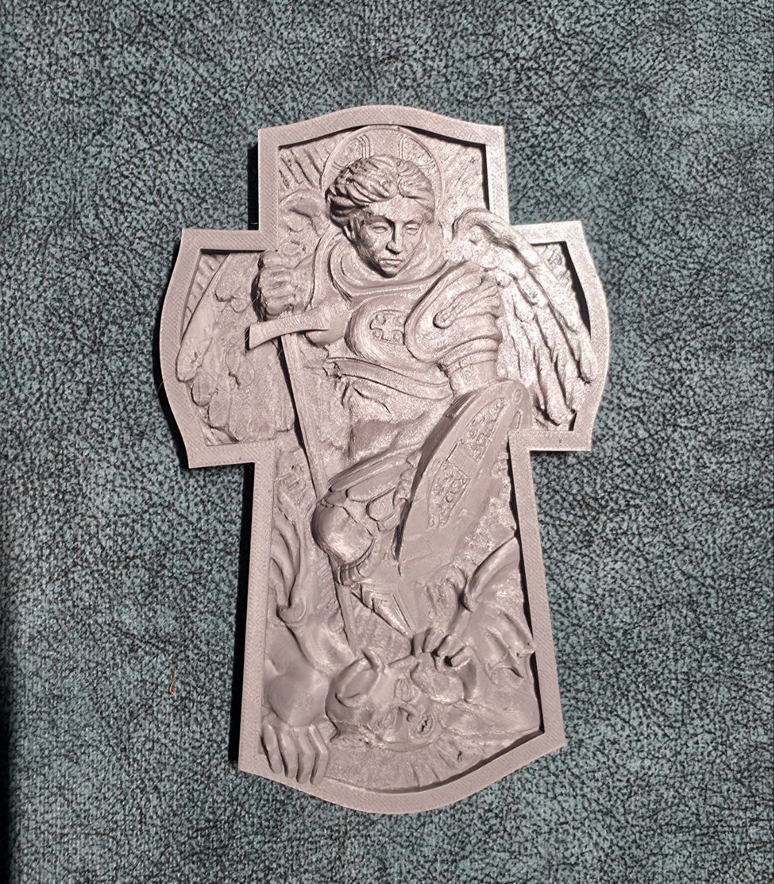 Carved icon